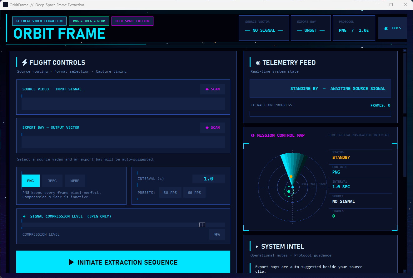 OrbitClip UI
